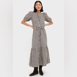 LOVE TOMAS BY EMERSON FRY
Cocoa Gingham Lucy Dress Large